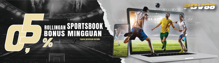 Komisi Sportsbook 0.5%