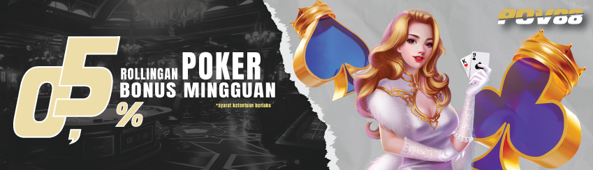 Komisi Poker 0.5%